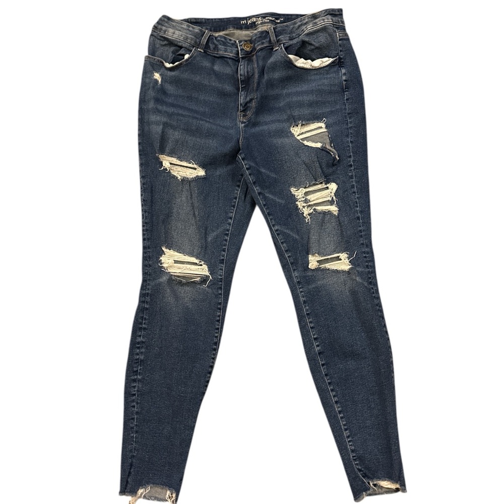 Distressed Blue Women's Maurice’s Jeans